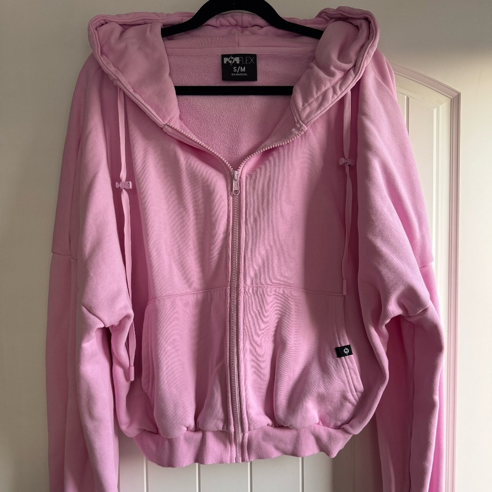 POPFLEX Zip Cloud Hoodie - Bubblegum Pink - S/M - SOLD OUT - Taylor Swift